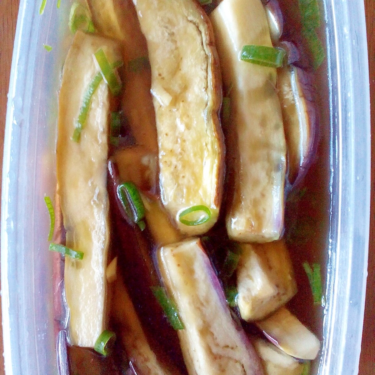 ナスのめんつゆ浸し レシピ 作り方 By Greendakarachan 楽天レシピ